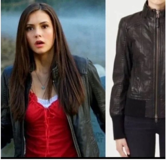 Mackage Leather Jacket, from Aritzia, XS - Picture 7 of 9